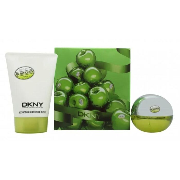 DKNY Be Delicious Gift Set 30ml EDP + 100ml Body Lotion - Image 1