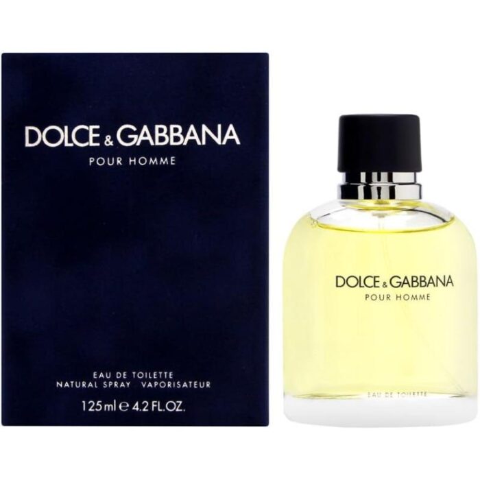 Dolce & Gabbana Pour Homme Eau De Toilette 125ml Spray - Image 1