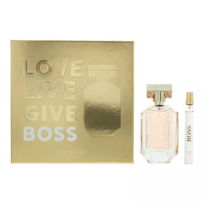 Hugo Boss The Scent for Her Gift Set 100ml EDP + 10ml EDP - Image 1