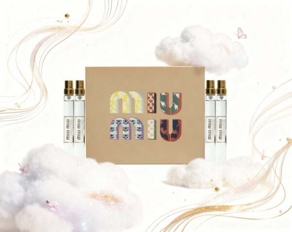 Miu Miu Les Eaux À La Mode Gift Set 2 x 10ml Head In The Clouds EDT + 10ml Daring Darling EDT + 10ml Eyes On Me EDT